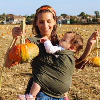 DidyKlick 4u Olive - DIDYMOS rostoucí nosítko od narození